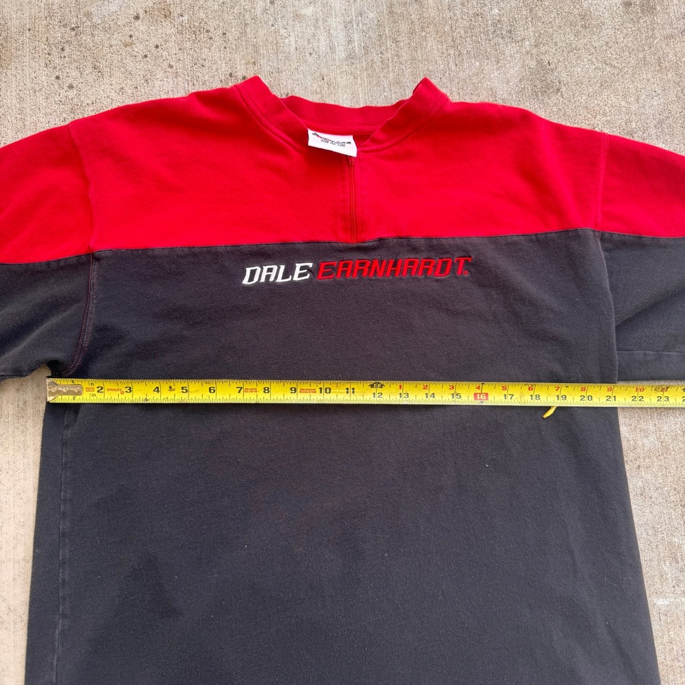 y2k Chase Authentics Dale Earnhardt NASCAR Quarter Zip Shirt Mens Large racing - Picture 4 of 8
